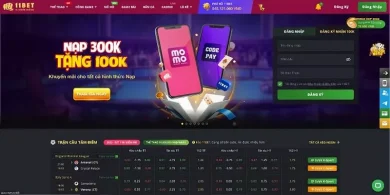 Nạp tiền tại 11BET đơn giản chỉ trong vài phút